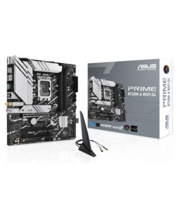 ASUS - Prime B760M-A D4 WiFi DDR4 Dual M.2 mATX Socket 1700