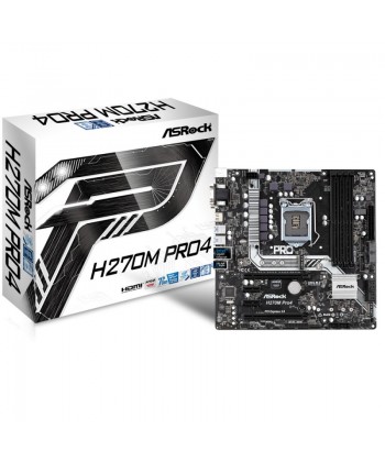ASROCK - H270M Pro4 M.2 DDR4 SOCKET 1151