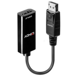 LINDY - Adattatore da DisplayPort a HDMI attivo 15cm