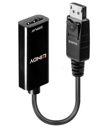 LINDY - Adattatore da DisplayPort a HDMI attivo 15cm