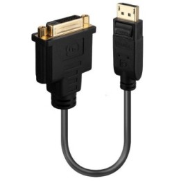 LINDY - Adattatore da DisplayPort a DVI-D F attivo 15cm