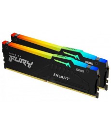 KINGSTON - 64GB Kit DDR5-5600 Fury Beast RGB AMD Expo CL36 (2x32GB)