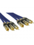 NO BRAND - CAVO AUDIO/VIDEO 3xRCA M/M 5mt Premium