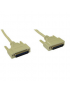 NO BRAND - CAVO Seriale 25 pin M/M 2mt pressofuso