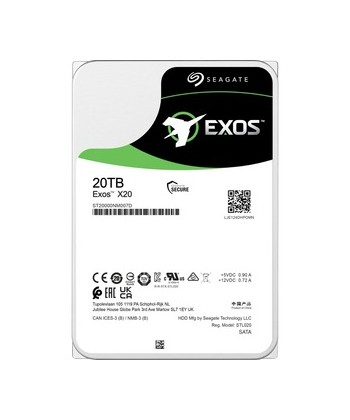 SEAGATE - 20TB Exos X20 HDD Sata 6Gb/s
