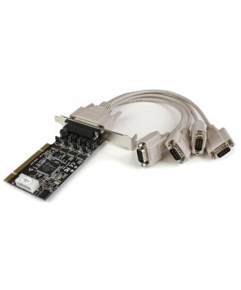 STARTECH - Adattatore scheda seriale PCI RS232 a 4 porte con uscita alimentazione - PCI-X - 4 