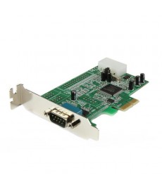 STARTECH - Scheda PCI Express seriale nativa basso profilo a 1 porta RS-232 con 16550 UART - PCI Express 