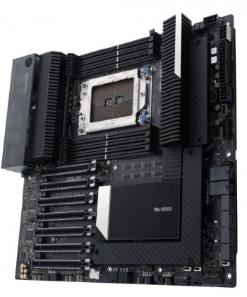ASUS - Pro WS WRX80E-SAGE SE WiFi II WRX80 Triple M.2 DDR4-ECC EEB Extended-ATX Socket sWRX8