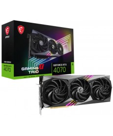 MSI - RTX 4070 Gaming X Trio 12GB DLSS 3