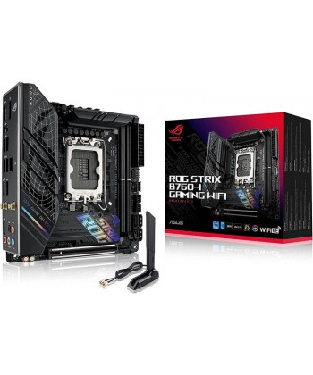 ASUS - ROG Strix B760-I WiFi DDR5 Dual M.2 Mini-ITX Socket 1700