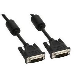 CAVO DVI-D Dual Link 5mt connettori ferrite