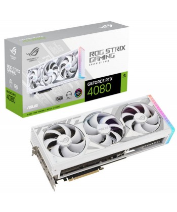 ASUS - RTX 4080 ROG Strix White 16GB DLSS 3