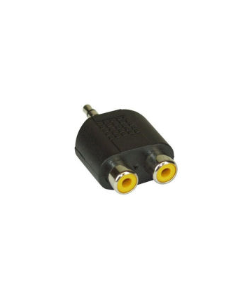 ADATTATORE JACK 3,5mm M a 2 RCA F