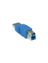 NO BRAND - Adattatore USB 3.0 A maschio USB 3.0 B maschio