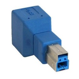 ADATTATORE USB 3.0 MASCHIO B A FEMMINA B