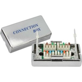 NO BRAND - ACCOPPIATORE RJ45 CAT 5E Stp FINO A 100MHZ CON MODULO DI GIUNZIONE LSA