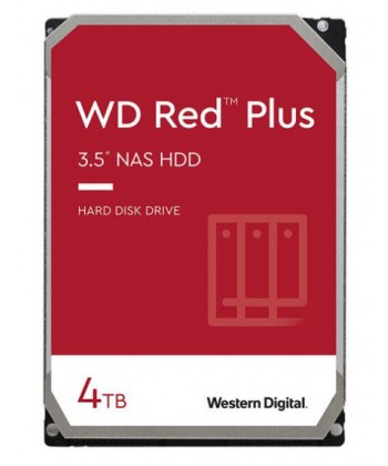 WESTERN DIGITAL - 4TB WD RED Plus - Sata 6Gb/s 256MB x NAS