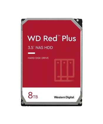 WESTERN DIGITAL - 8TB WD RED Plus - Sata 6Gb/s 128MB x NAS