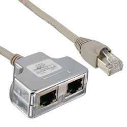 NO BRAND - Accoppiatore RJ45 CAT 5E Stp da crimpare - Giunzione LSA