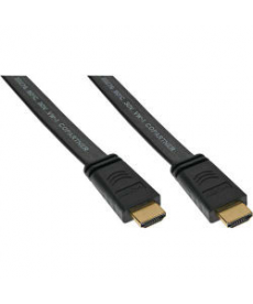 CAVO HDMI 1.4a 7,5mt Connettori dorati piatto 3d ready