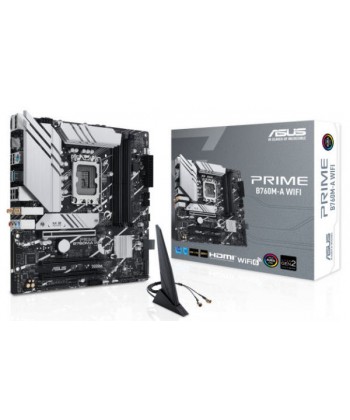 ASUS - Prime B760M-A WiFi DDR5 Dual M.2 mATX Socket 1700