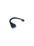 NO BRAND - Adattatore USB 3.0 19 PIN F A USB 2.0 INTERNO 2X4 PIN F 0,15M