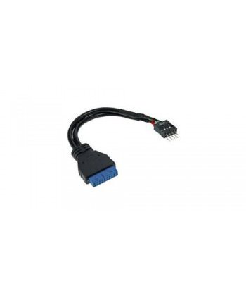 ADATTATORE USB 3.0 19PIN F A USB 2.0 INTERNO 2X4PIN F 0,15M