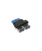 ADATTATORE USB 3.0 2X TYPE-A F A IDC 19PIN M X SCHEDA MADRE