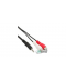 CAVO PROLUNGA 2 RCA F A JACK M 3,5mm 1mt