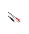 CAVO PROLUNGA 2 RCA F A JACK M 3,5mm 3mt