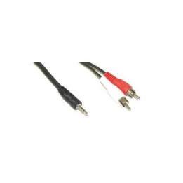 CAVO JACK 3,5mm M a 2 RCA M 0,5mt