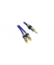 CAVO premium da 2 RCA M a JACK M 3,5mm 5mt pin dorati blu