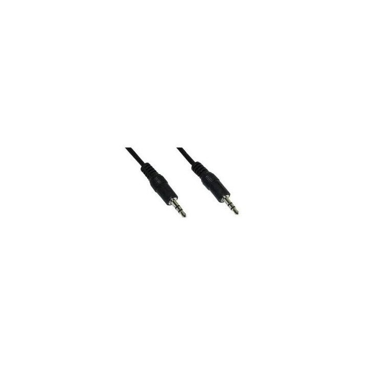 CAVO JACK 3,5mm M A JACK M 0,3mt