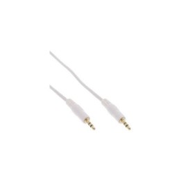 CAVO JACK 3,5mm M A JACK M 5mt bianco