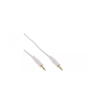 CAVO JACK 3,5mm M A JACK M 5mt bianco