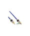 CAVO PREMIUM BLU JACK 3,5mm M A JACK M 5mt PIN DORATI