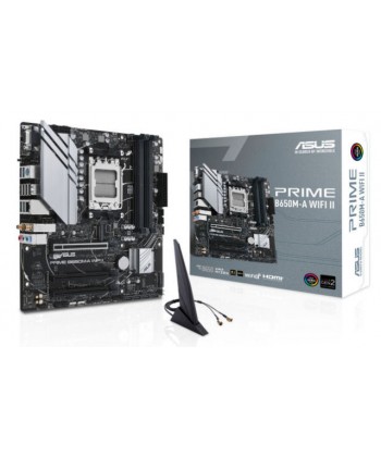 ASUS - Prime B650M-A WiFi II Dual M.2 DDR5 mATX - Socket AM5