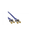 CAVO PREMIUM 2xRCA PIN DORATI 15mt