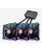 THERMALTAKE - Riing 12 Led RGB 120x120 Kit 3 Ventole