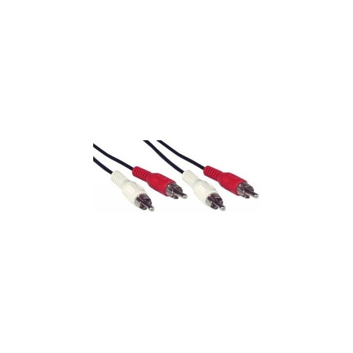 CAVO 2 RCA M  a 2 RCA M 15mt
