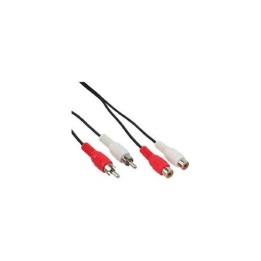 CAVO PROLUNGA 2 RCA F a 2 RCA M 10mt