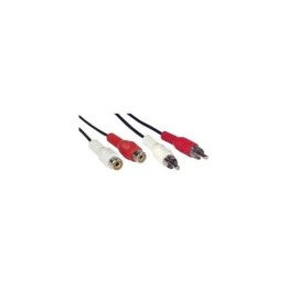 CAVO PROLUNGA 2 RCA F a 2 RCA M 20mt