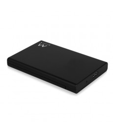 EWENT - BOX ESTERNO 2.5" SATA USB 3.1 SENZA VITI BLACK