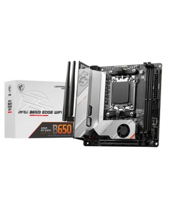 MSI - B650I Edge WiFi Dual M.2 DDR5 Mini-ITX - Socket AM5
