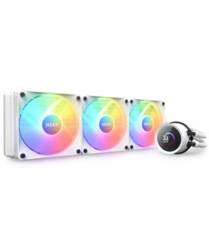 NZXT - Kraken 360 RGB White 360mm x Socket 1700 1200 AM5 AM4