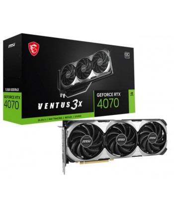 MSI - RTX 4070 Ventus 3X E OC 12GB DLSS 3