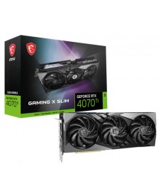 MSI - RTX 4070 Gaming X Slim 12GB DLSS 3