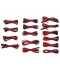 CORSAIR - Professional Individually sleeved DC Cable Kit Type 3 - Rosso