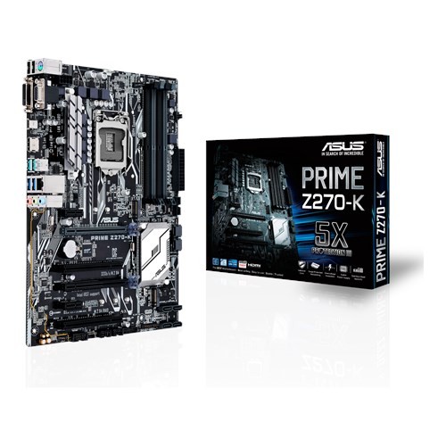 ASUS PRIME Z270-K マザーボードCore i7DIMM 16GB Asus Prime Z270-K motherboard for 6th/7th gen Intel CPUs