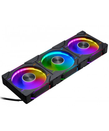 PHANTEKS - Kit 3 Ventole D30 D-RGB PWM Regular Airflow Black 120mm